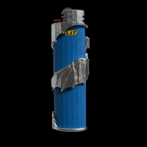 Toothless Lighter Case