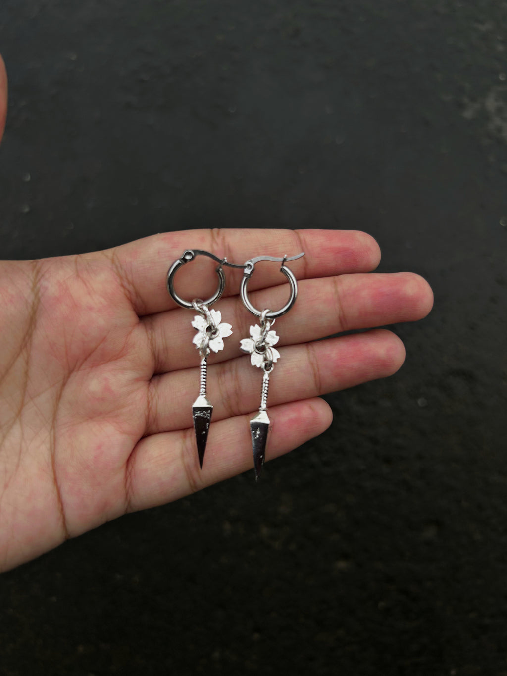 Sakura Kunai Earring