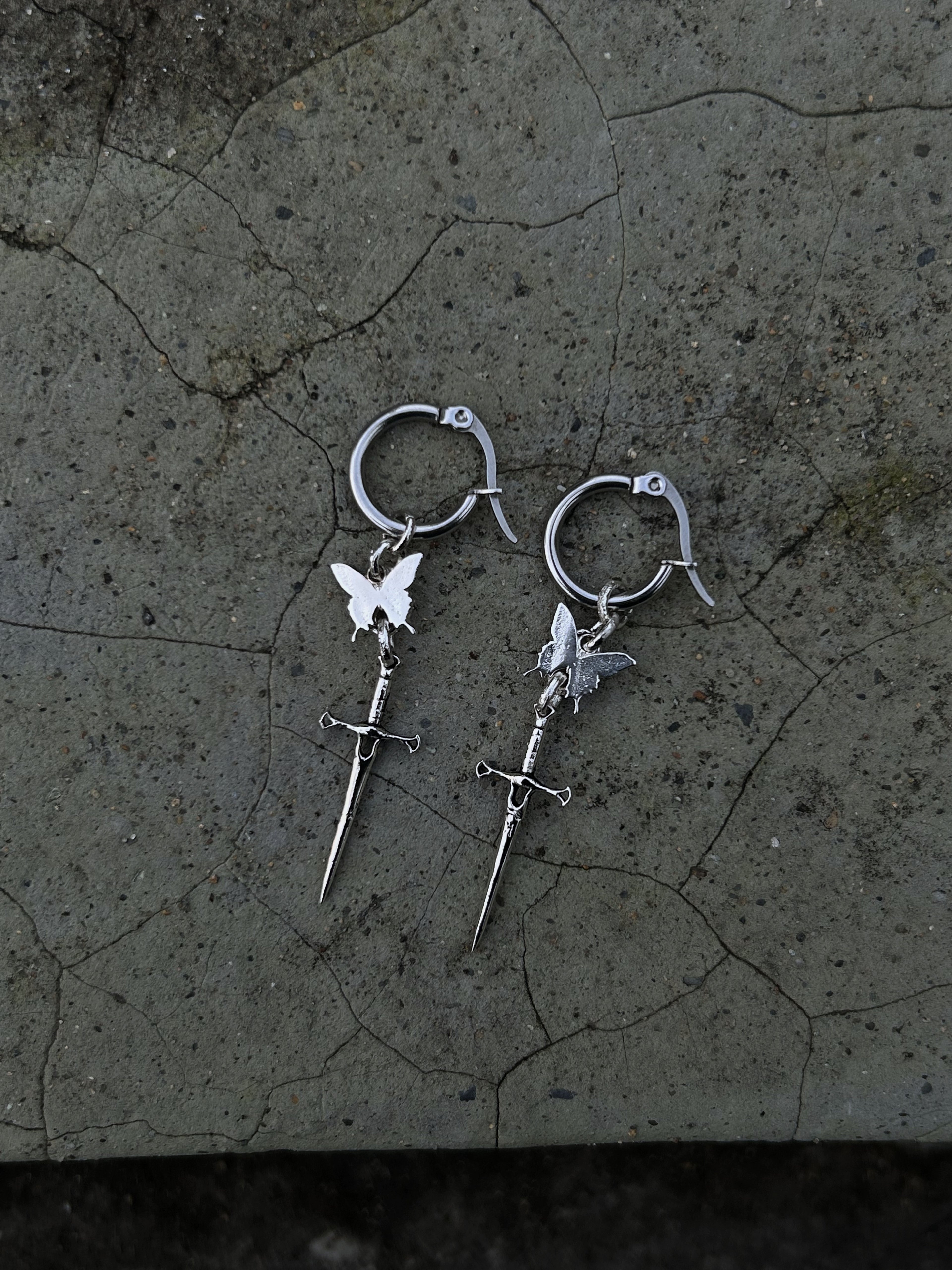 Butterfly earring