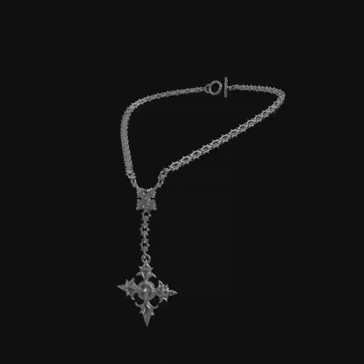 Medieval Cross Necklace