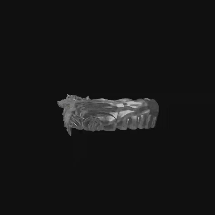 Stain Teeth Grillz ring
